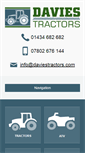 Mobile Screenshot of daviestractors.com